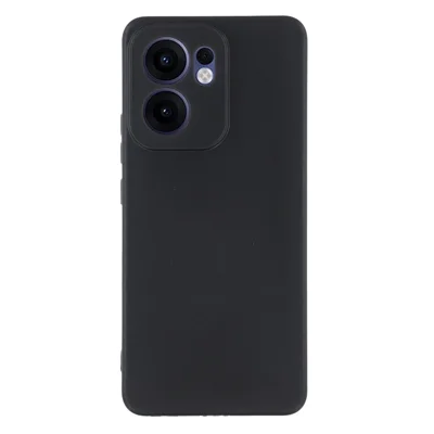 25Pcs Phone Case For Oppo Reno13 F 5G (Reno 13 FS 5G) / 4G, 1.2mm TPU Matte Back Cover - Black