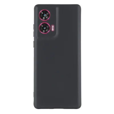 25Pcs For Motorola Edge 50 Fusion 5G Case 1.2mm TPU Matte Phone Cover - Black