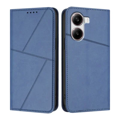 For Xiaomi Redmi Turbo 4 5G / Xiaomi Poco X7 Pro 5G Wallet Case Magnetic Closure Leather Flip Phone Cover with Stand - Royal Blue