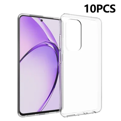 10Pcs  /  Pack For Oppo A5 5G Case Watermark Free TPU Protective Clear Phone Cover