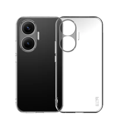MOFI For Xiaomi Poco F7 5G / Redmi Turbo 4 Pro 5G Clear Phone Case  Ultra-Thin TPU Phone Back Cover - Transparent