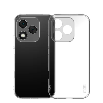 Gennemsigtig telefonbeskytning til Honor X70i MOFI ultra-tynd TPU bagsidebeskytning - Transparent