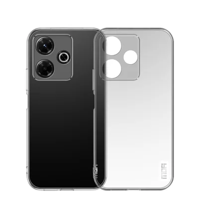 MOFI For Xiaomi Redmi 13x 4G Clear Phone Case  Ultra-Thin TPU Phone Back Cover - Transparent