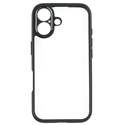 Voor iPhone 17 Hoesje Stootvrij PC + TPU Transparant Achterkant Telefoonhoesje