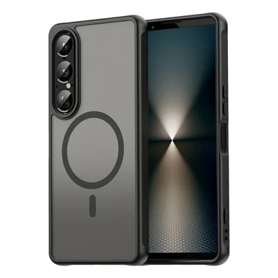 Obudowa do Sony Xperia 1 VII, kompatybilna z MagSafe, przeciwupadkowa obudowa z PC + TPU - Czarny
