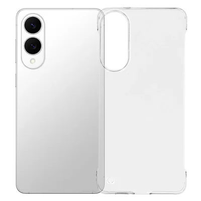 For Samsung Galaxy S25 Edge Case Transparent PC Borderless Phone Cover