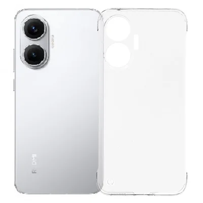 For Xiaomi Poco F7 5G / Redmi Turbo 4 Pro 5G Case Transparent PC Borderless Phone Cover