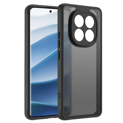 For Xiaomi Redmi Note 14 Pro 5G Case Skin Touch Matte PC + TPU Shockproof Phone Back Cover