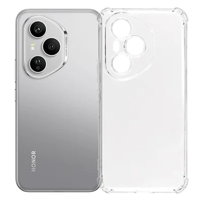 For Honor 400 Pro 5G (Global) Phone Case Reinforced Four Corner Anti-Drop Clear TPU Cover