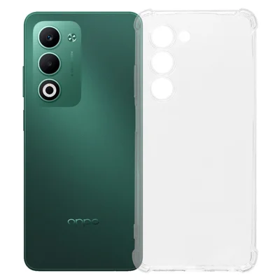 For Oppo A5 5G  /  4G Phone Case Reinforced Four Corner Anti-Drop Clear TPU Cover