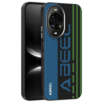ABEEL For Huawei nova 14 5G Magnetic Case Micro-Embossing 6D Printed PC TPU Aluminum Alloy Leather Phone Cover - Outstanding No. 1