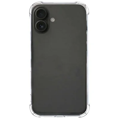 SHANWO til iPhone 17 TPU Clear Case 1,5 mm stødfast mobiltelefon rygdel