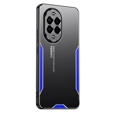 For Huawei nova 14 5G Phone Case Aluminium Alloy TPU PC Back Cover - Blue