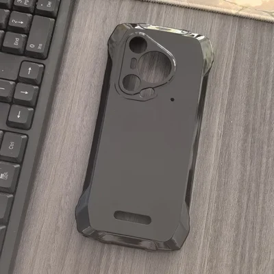 غطاء لهاتف Blackview BL7000، غطاء لين من مادة TPU مقاوم للسقوط - أسود