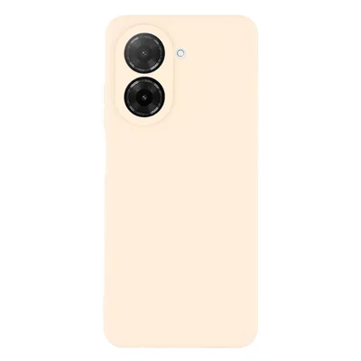 For Xiaomi Redmi A5 NFC (EU) (173.45mm) Case Precise Cutouts Straight Edge TPU Shockproof Phone Cover - White