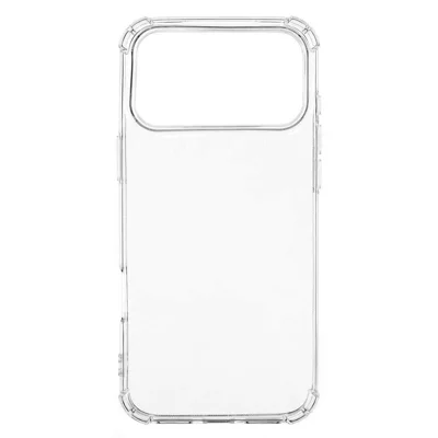 For iPhone 18 Pro / 17 Pro Phone Case Reinforced Four Corner Anti-Drop Clear TPU Cover