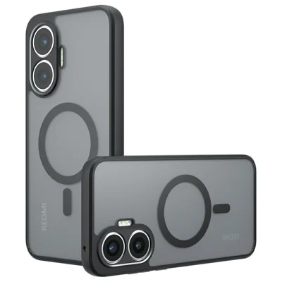 Matte Case for Xiaomi Poco F7 5G / Redmi Turbo 4 Pro 5G TPU + PC Skin Touch Phone Cover Magnetic Case