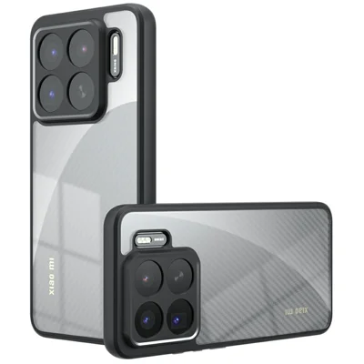 Obudowa na Xiaomi 15S Pro, przezroczysta pokrywa antywstrząsowa z tworzywa TPU i PC