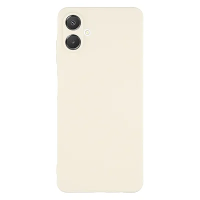 For Samsung Galaxy A06 4G Case Precise Cutouts Straight Edge TPU Shockproof Phone Cover - White