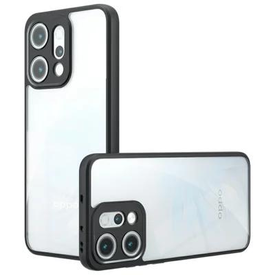 Voor Realme 14 Pro 5G hoesje TPU + PC schokbestendig transparant telefoonhoesje