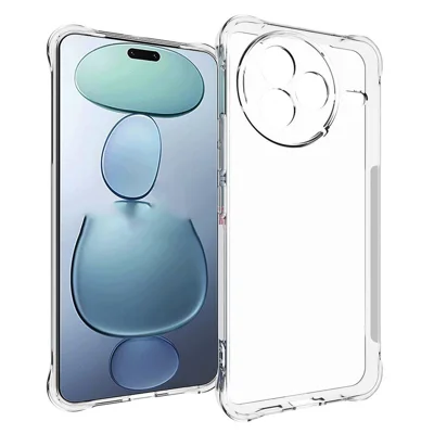 غطاء هاتف شفاف من مادة TPU مقاوم للانزلاق لهاتف Xiaomi Civi 5 Pro 5G