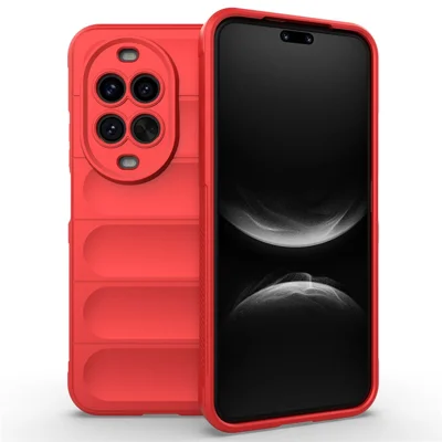For Huawei nova 14 Ultra 5G Case Anti-Drop Soft TPU Rugged Phone Back Cover - Red