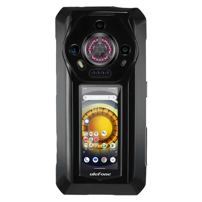 Soft TPU-beskyttelsesdæksel til Ulefone Armor 30 Pro, stødfast telefonbeslag - Sort