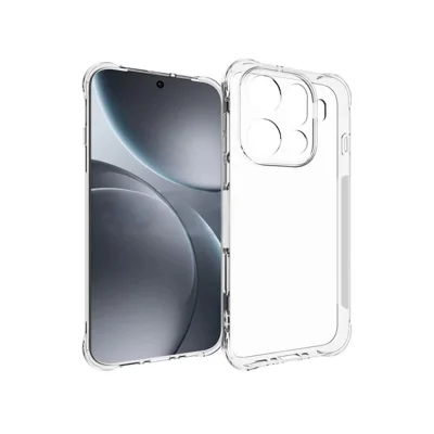 För Oppo Find X9 Pro 5G Transparent TPU-hölse WANLONFENG TM-serien 2,0 mm Frånbacktäckning - Transparent