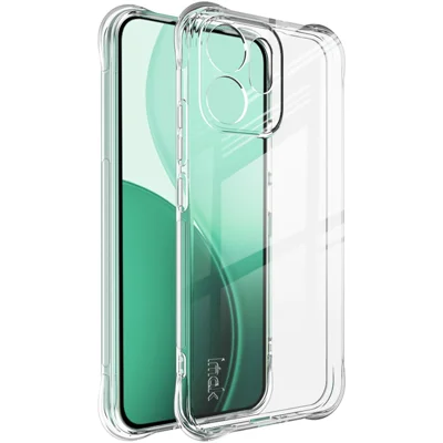 IMAK For Oppo Reno14 F 5G Case TPU Phone Cover Airbag Shockproof Protection - Transparent