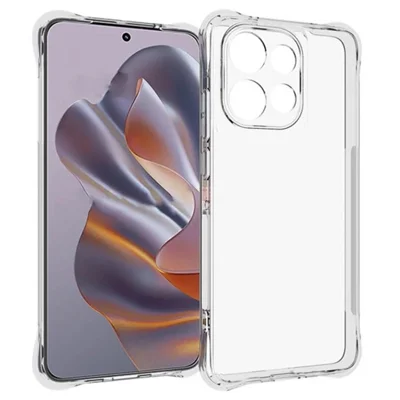 WANLONFENG For Motorola Edge 60 Neo 5G / Edge 50 Neo 5G / Moto S50 5G / ThinkPhone 25 5G Clear TPU Case  TM Series 2.0mm Phone Back Cover - Transparent