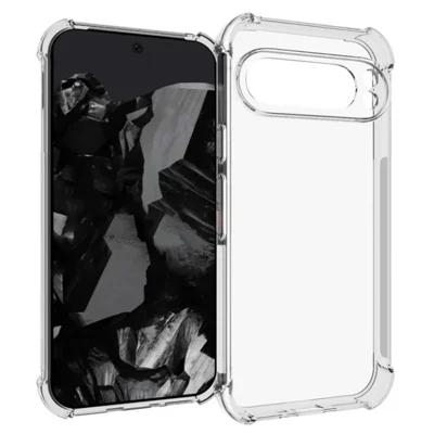 WANLONFENG For Google Pixel 9 Pro XL Clear TPU Case  TM Series 2.0mm Phone Back Cover - Transparent