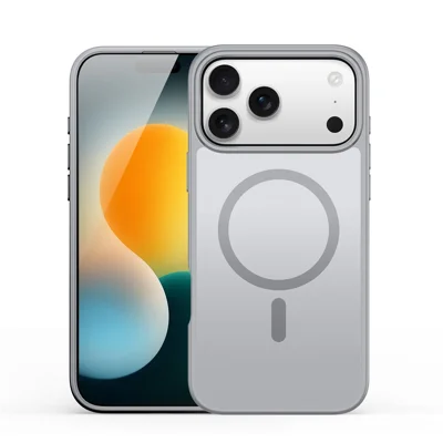 DUX DUCIS For iPhone 17 Pro Case  Yind Series PC+TPU Phone Cover Compatible with MagSafe - Grey