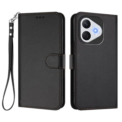 PEIYE Cover per Honor 400 Lite - Custodia in Pelle PU con Design a Rilievo, Silicone Soft Antiurto, Flip Libro con Portafoglio, Chiusura Magnetica - Case -Oro rosa