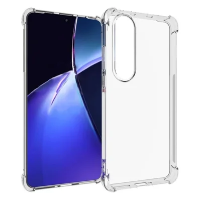 WANLONFENG For OnePlus Nord CE4 5G Back Cover  TM Series 2.0mm Clear TPU Phone Case (Big Lens Hole) - Transparent