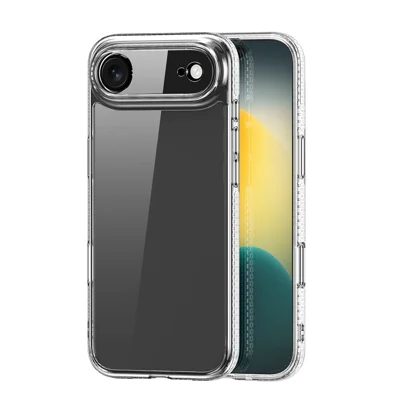 För iPhone Air Clear Phone Case DUX DUCIS Clin Series TPU + PC Antislagsbakdäck - Klar