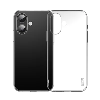 MOFI For iPhone 17 Clear Phone Case  Ultra-Thin TPU Phone Back Cover - Transparent