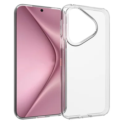 Obudowa do Huawei Pura 80, odporna na ślady wody, przezroczysta tylna pokrywa z TPU