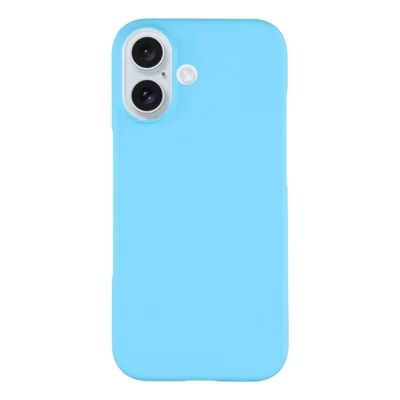 For iPhone 17 Case Hard PC Drop Proof Frosted Minimalist Phone Cover - Sky Blue