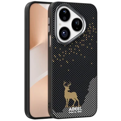 ABEEL Obudowa na Huawei Pura 80 Kompatybilna z MagSafe Ultra Cienka Obudowa Tylnia PC TPU - Jeleń