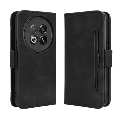 For Meizu Note 16 Pro Leather Case Phone Wallet Cover with Multiple Card Slots - Black