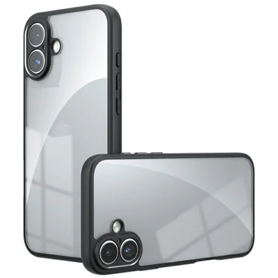 For iPhone 17 Case TPU + PC Schokbestendig Doorzichtig Telefoonhoesje