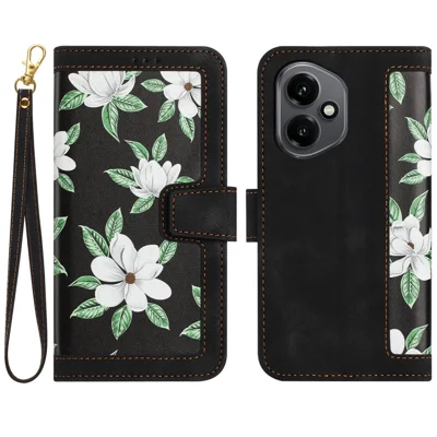 For Honor 400 Pro 5G (Global) Wallet Cases Retro Texture RFID Blocking Leather Phone Cover - Int Green - View #7