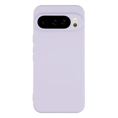 For Google Pixel 10 / Pixel 10 Pro TPU Case Soft Fiber Lining Anti-Scratch Phone Cover - Purple