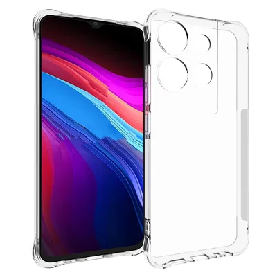 For TCL 503 TPU Phone Case Non Slip Transparent Mobile Phone Cover