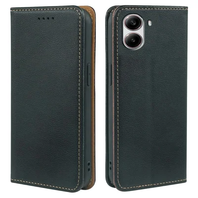 Voor Xiaomi Poco X7 Pro 5G Hoesje Portemonnee RFID Blokkering Leer Telefoonhoesje met Sterke Magnetische Sluiting - Zwart