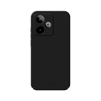 MOFI For Realme GT 7 5G Phone Case  JK Qin Series Skin-Touch Matte Anti-fingerprint Back Cover - Black