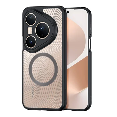 DUX DUCIS For Huawei Pura 80 Pro+ / Huawei Pura 80 Pro Case  Aimo Series Magnetic Case PC+TPU Slim Cover (REACH Certification) - Black