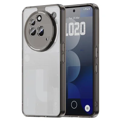 For Nothing Phone (3a) Pro Case TPU + Acrylic Phone Back Cover Anti Yellowing - Black