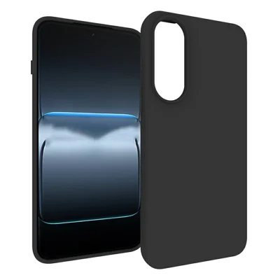 For OnePlus Nord 5 5G / Ace 5 Ultra 5G Case Soft Matte Back TPU Black Phone Cover (Large Cutout)