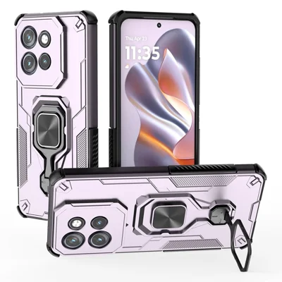 Phoona Cover Trasparente Ultra Sottile Per Motorola Edge 60 Neo/Edge 50 Neo + 2 Vetri Temperati